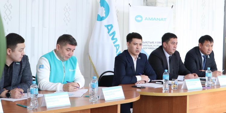 Фото: «AMANAT» партиясы Алматы облыстық филиалының баспасөз қызметі