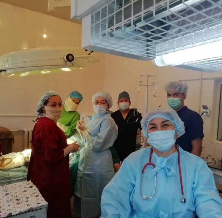 Фото: Қонаев қалалық ауруханасының баспасөз қызметі