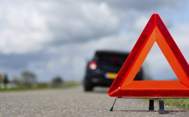 Car with a breakdown