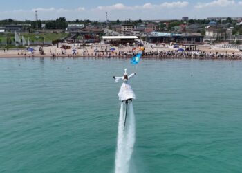 Фото: Қонаев қаласы әкімінің баспасөз қызметі