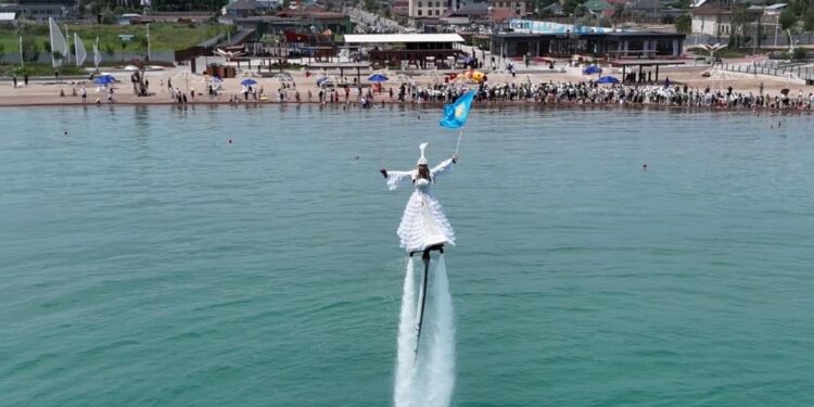 Фото: Қонаев қаласы әкімінің баспасөз қызметі